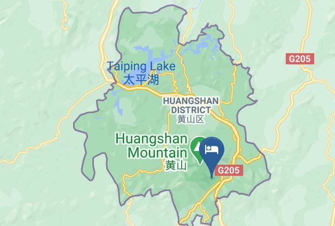 Huangshan - Huangshan Pai Yun Lou Hotel Maps