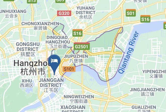 Hangzhou - Huangshang Theme Hotel Maps
