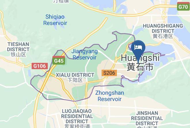 Huangshi - Huangshi Duonaohe Hotel Maps