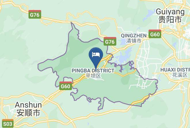 Anshun - Huangshi Hotel Maps