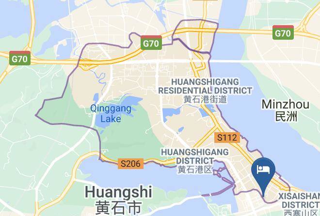 Huangshi - Huangshi Hotel Maps