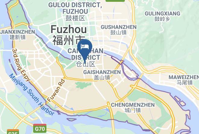 Fuzhou - Huangting Express Hotel Maps