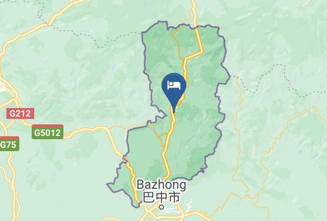 Bazhong - Huangyang Hotel Maps
