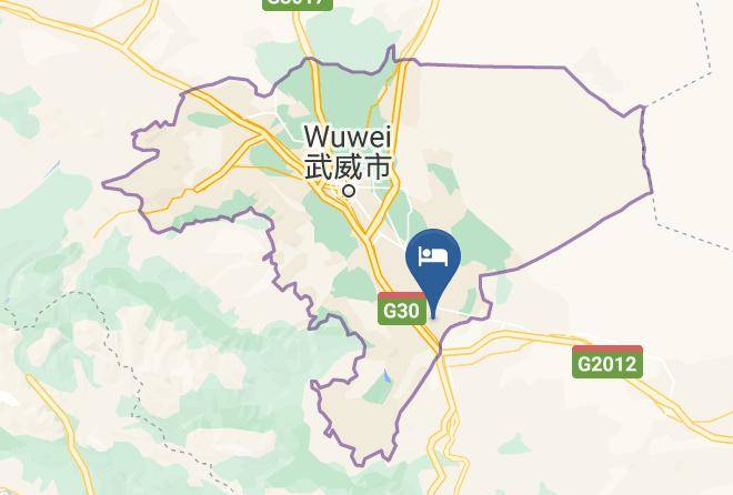 Wuwei - Huangyang Hotel Maps