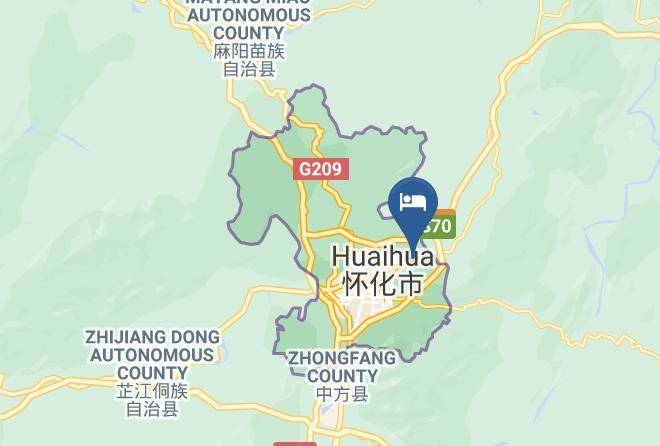 Huaihua - Huangzu International Hotel Maps