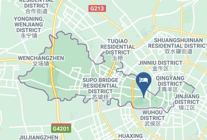 Chengdu - Huanhua Hongtai Hotel Maps