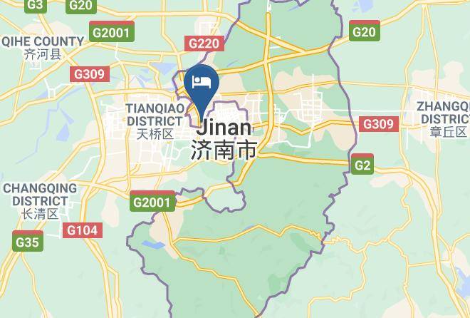 Ji Nan - Huanlian Holiday Hotel Maps