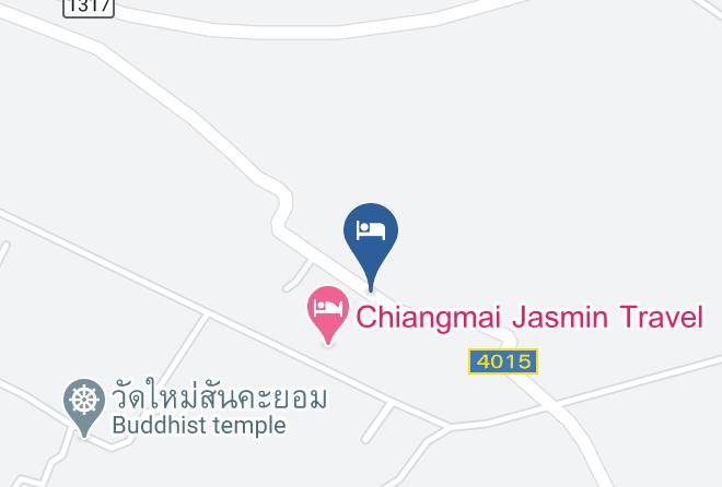 Amphoe San Kamphaeng - Huanmaisakngam Resort Maps