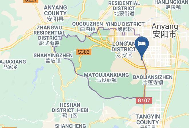 Anyang - Huanshuiwan International Hotel Maps
