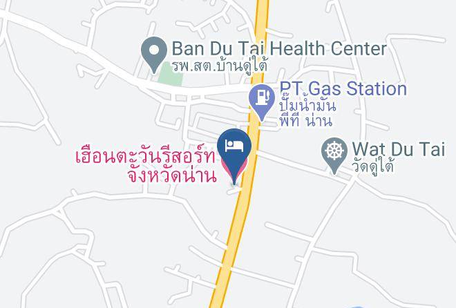 Amphoe Mueang Nan - Huantawan Resort Nan Province Maps