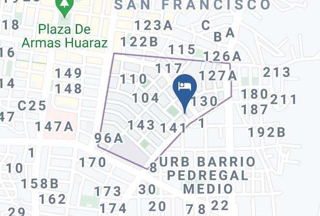 Huaraz - Huaraz Hotel & Lodging Maps