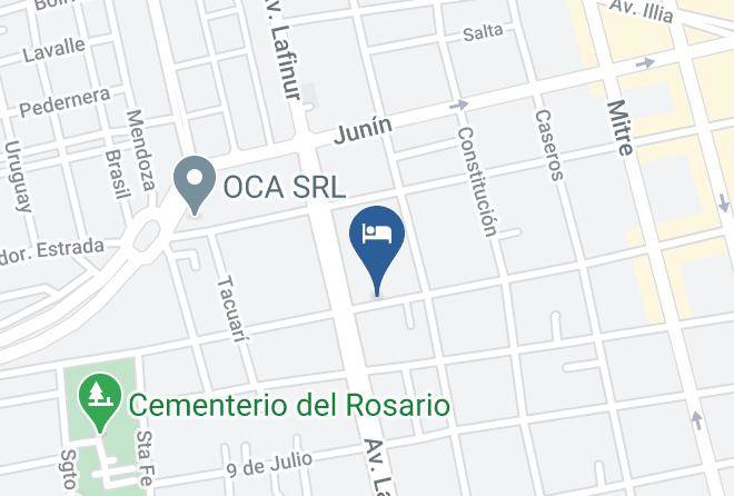 La Capital San Luis - Huarpes Hotel Maps