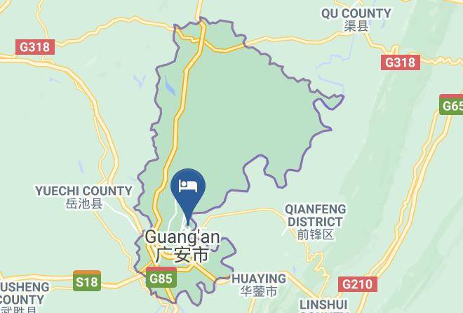 Guang An - Huashang Theme Hotel Maps