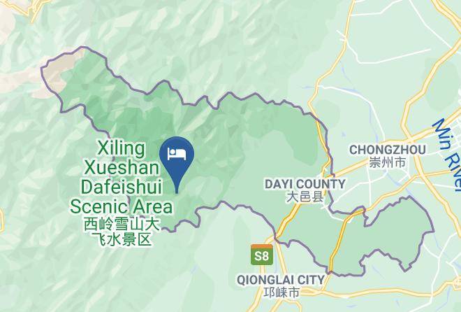 Chengdu - Huashuiwan Hot Spring Hotel Maps