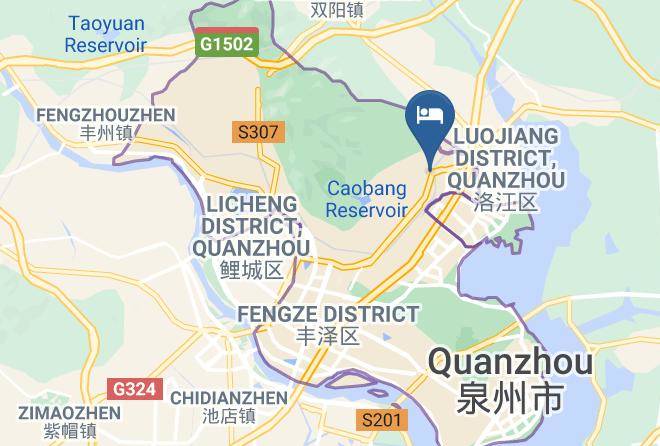 Quanzhou - Huatai Hotel Maps