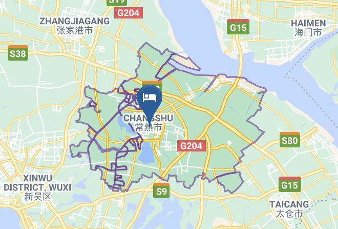 Suzhou - Huating Hotel Maps