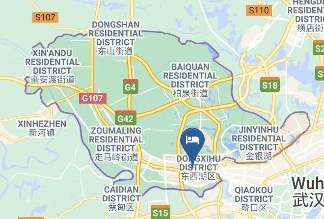 Wuhan - Huating Hotel Maps