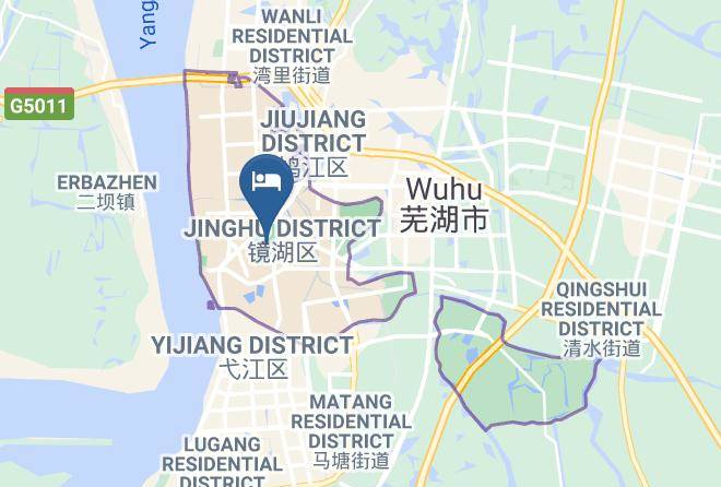 Wuhu - Huating Hotel Maps