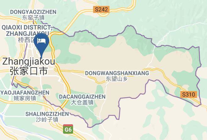 Zhangjiakou - Huating Hotel Maps