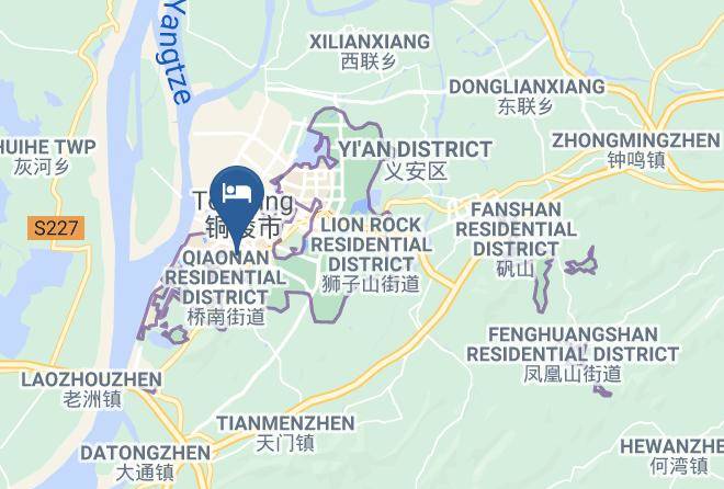 Tongling - Huating Star Business Hotel Maps