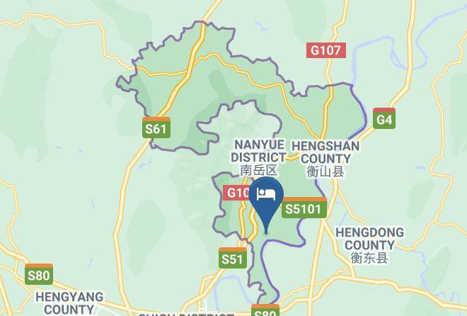 Hengyang - Huaxia Xiangjiang Fumandi Tourist Service Center Maps