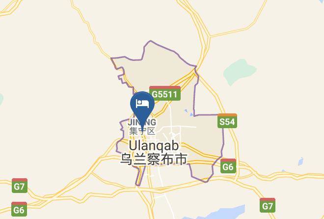 Ulanqab - Huaxin Hotel Maps