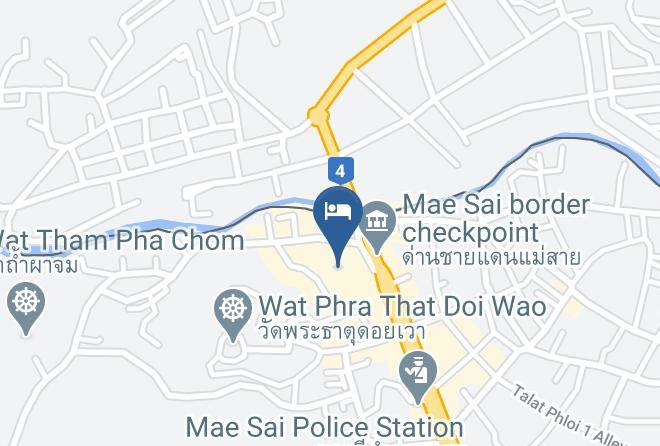 Amphoe Mae Sai - Huay Nam Rin Resort Maps