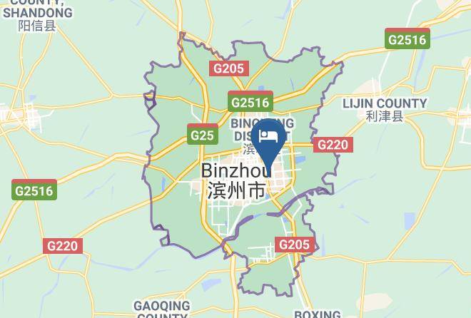 Binzhou - Huayang Business Hotel Maps