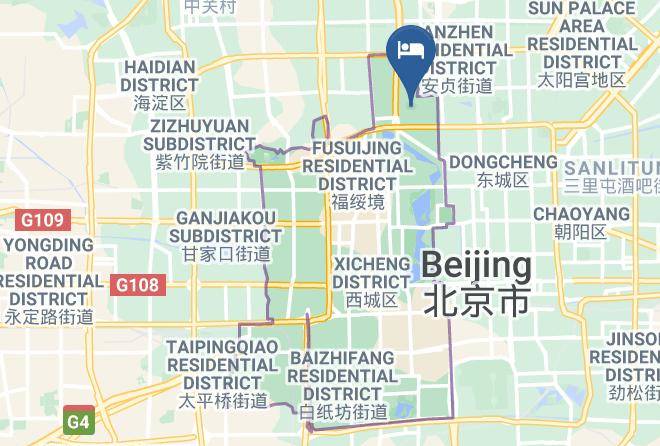 Xicheng District - Huayang Hotel Maps