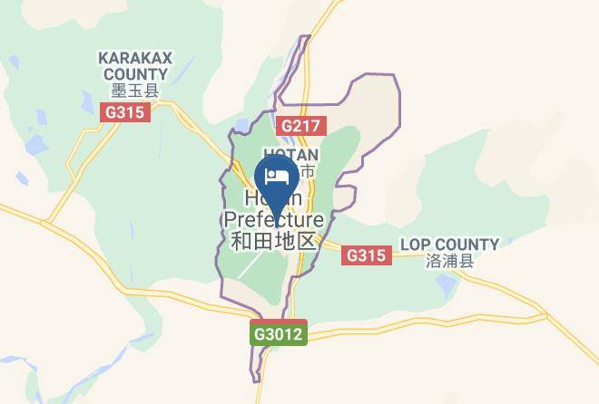Hotan Region - Huayu International Hotel Maps