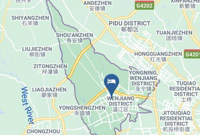 Chengdu - Huayu South City Hotel Maps