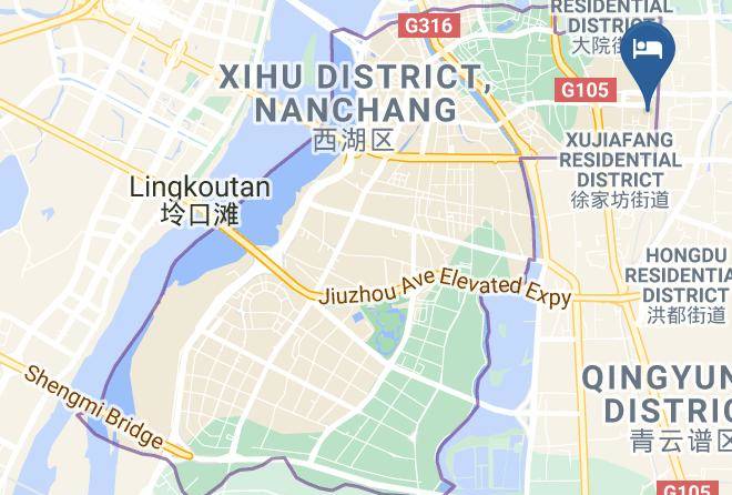 Nanchang - Huayu Xintiandi Hotel Maps