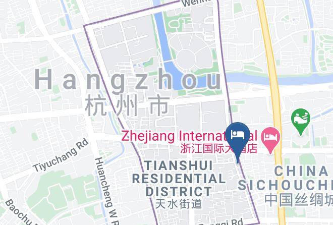 Hangzhou - Huayuan Park Hotel Maps