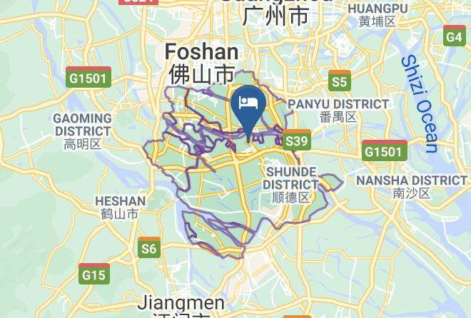 Foshan - Huayue Holiday Hotel Maps