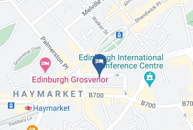 Edinburgh City - Hub By Premier Inn Edinburgh Haymarket Hotel Maps