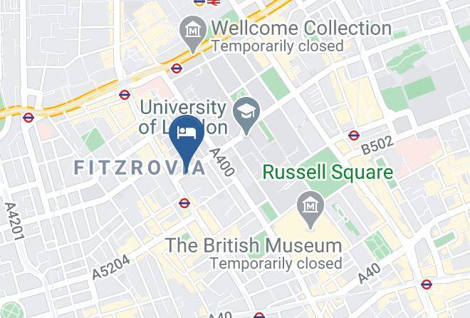 London - Hub By Premier Inn London Goodge Street Hotel Maps