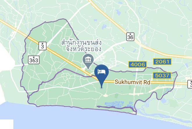 Amphoe Mueang Rayong - Hub De Leaf Rayong Design Resort Maps