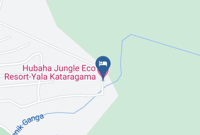 Badulla - Hubaha Jungle Eco Resort Yala Kataragama Maps
