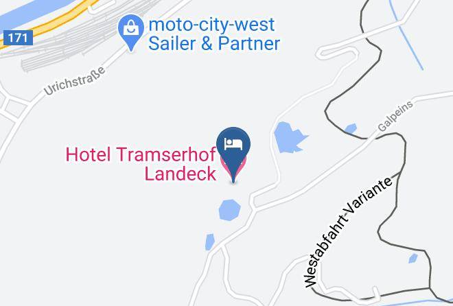 Landeck - Hotel Tramserhof Landeck Maps
