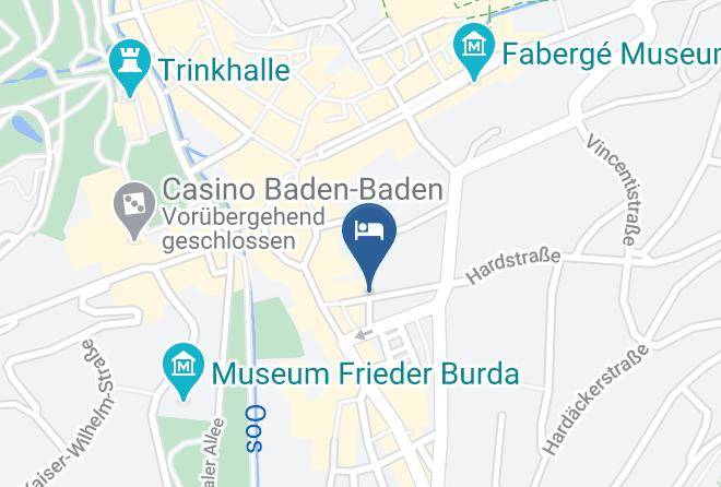 Baden Baden - Huber's Hotel Maps