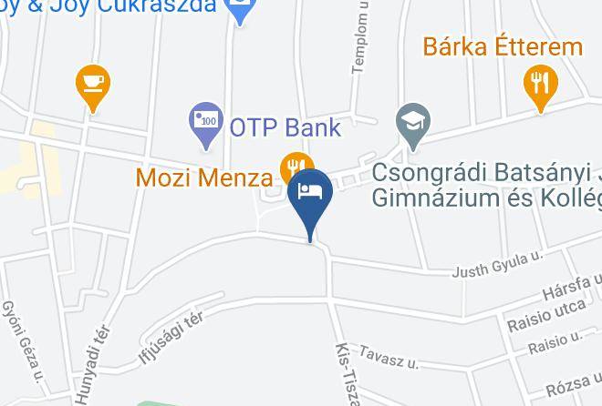 Csongrad - Hubertus Panzio Maps