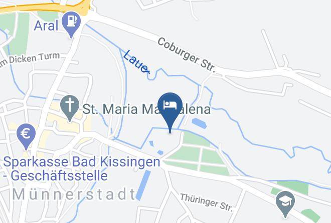 Bad Kissingen - Hubertushof Fam Holzheimer Maps