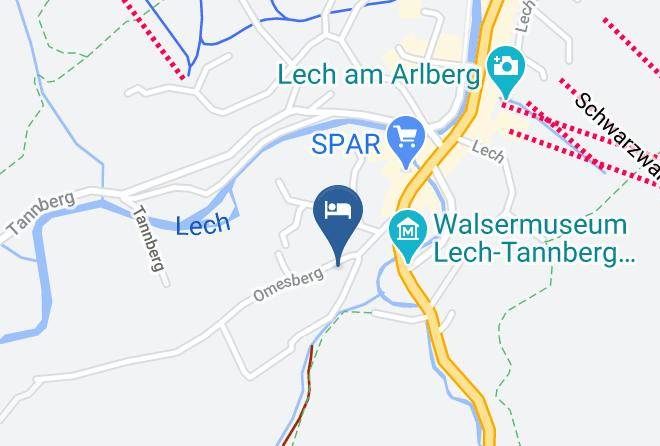 Bludenz - Hubertusklause Maps