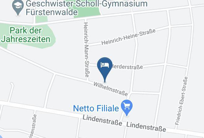 Hublers Schlafquartier Map