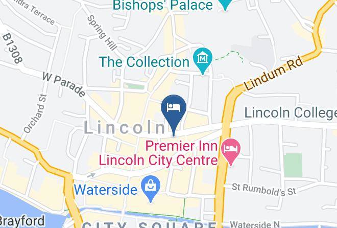 Lincs - Huckleberrys Bar And Grill Maps