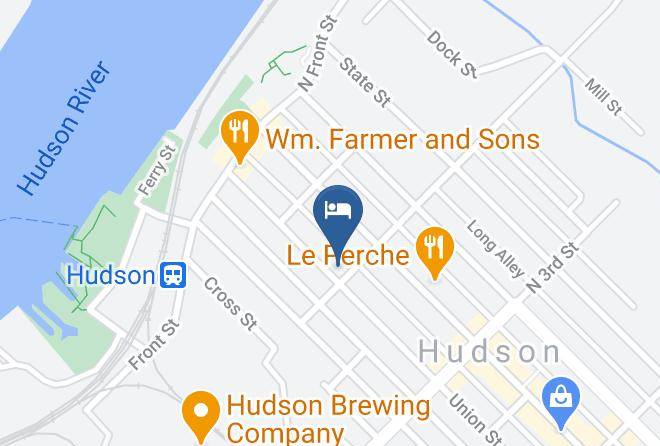 Columbia - Hudson B&b Maps