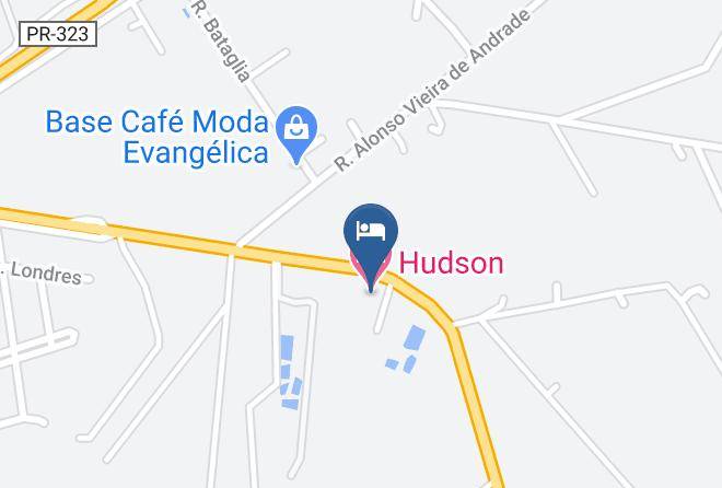 Cianorte - Hudson Hotel Maps