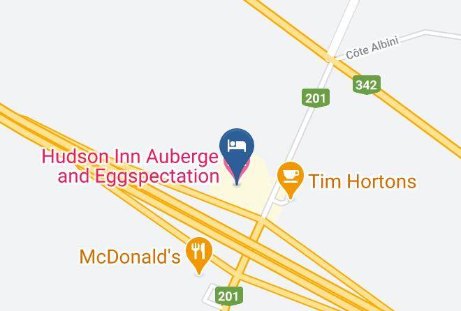 Vaudreuil Soulanges Regional County Municipality - Hudson Inn Auberge And Eggspectation Maps