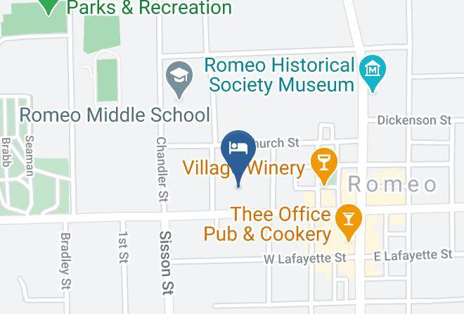 Macomb County - Hudson Inn Bed And Breakfast Maps