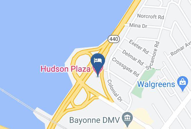 Hudson - Hudson Plaza Motel Maps